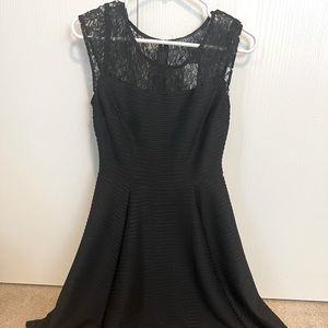 Brixon Ivy Black Lace Cocktail Dress Size S
